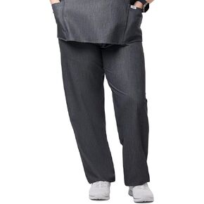 Peelz Olivia 2-Pocket Straight-Leg Scrub Pants for Women - Elastic Waistband, Soft Fabric Women's Scrubs, Comfort Fit