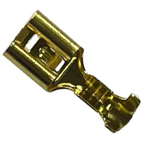 Sherco-Auto USA Female Terminal for Relay Connector w/Locking Tang 1/4" (.250) Push On Tab - 100 Pack
