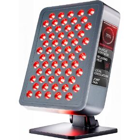 Portable Red Light Therapy Panel - LED Near Infrared Red Light Therapy for Face, Back, Knee, Joints - 630 nm, 660 nm Red Light Therapy for Body - 810 nm, 830 nm, 850 nm Infrared Light Therapy Device