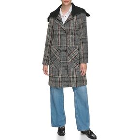 Andrew Marc Women's A Line Wool Walker Coat