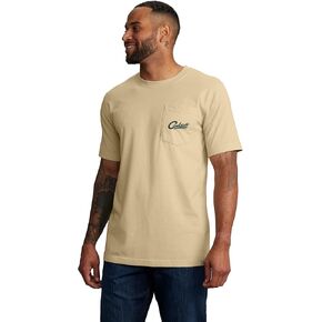 Carhartt للرجال مريح الملاءمة خفيفة الوزن القصيرة جيب الكلب تي شيرت