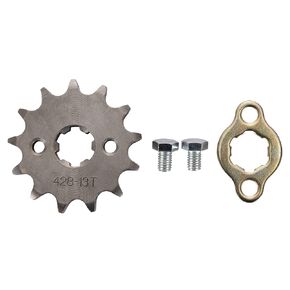 GOOFIT Motorcycle 428-13T 17mm Engine Front Sprocket Replacement for 50cc 70cc 110cc 125cc 140cc 160cc Dirt Pit Bike Mini Bike ATV 4 Wheeler Motorcycle