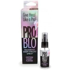 Little Genie ProBlo Cotton Candy Flavored Deep Throat Numbing Spray, 1 oz