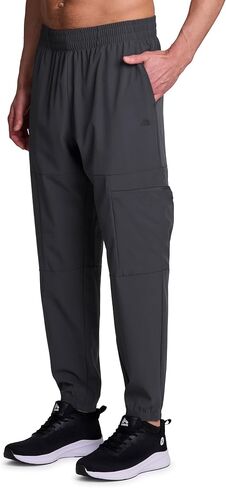 RBX Active Joggers for Men, X-Dri Quick Drying Stretch Woven Jogger Pants with Pockets for Hiking, Workouts in Saudi Arabia