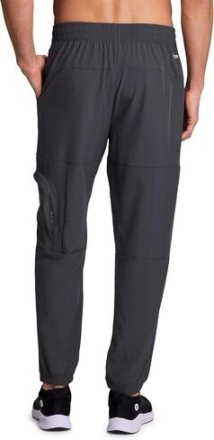 RBX Active Joggers for Men, X-Dri Quick Drying Stretch Woven Jogger Pants with Pockets for Hiking, Workouts in Saudi Arabia