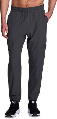 RBX Active Joggers for Men, X-Dri Quick Drying Stretch Woven Jogger Pants with Pockets for Hiking, Workouts in Saudi Arabia
