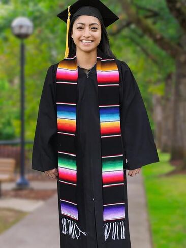 Del Mex Mexican Serape blanket Graduation Stole Sash Latino Hispanic in Kuwait