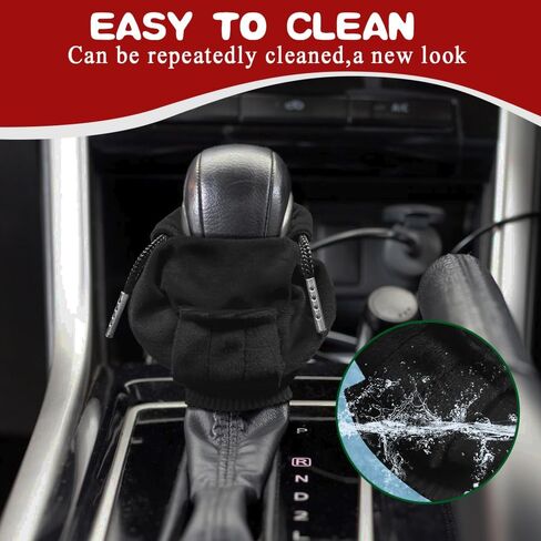 غطاء مقبض ناقل الحركة للسيارة، غطاء ناقل الحركة للسيارة، غطاء مقابض ناقل الحركة للسيارة، غطاء بقلنسوة لمحول السيارة، غطاء بغطاء للرأس ناقل الحركة للسيارة، إكسسوارات داخلية للسيارة تناسب معظم السيارات in Kuwait