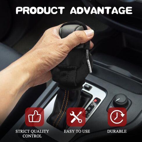 غطاء مقبض ناقل الحركة للسيارة، غطاء ناقل الحركة للسيارة، غطاء مقابض ناقل الحركة للسيارة، غطاء بقلنسوة لمحول السيارة، غطاء بغطاء للرأس ناقل الحركة للسيارة، إكسسوارات داخلية للسيارة تناسب معظم السيارات in Kuwait