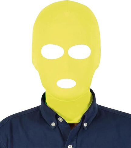 Unisex 3 Hole Full Face Mask Cover Elastic Breathable Halloween Masquerade Cosplay Costume Zentai Hood in Saudi Arabia
