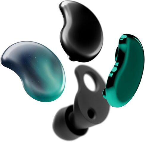 curvd cliq سدادات الأذن مع أغطية قابلة للتبديل ، تخفيض ضوضاء أنيقة للحفلات الموسيقية ، حساسية الضوضاء والمزيد. ألوان وأنماط قابلة للتخصيص ، مقابس أذن قابلة لإعادة الاستخدام مع علبة سفر الألمنيوم و 5 أحجام طرف in Kuwait