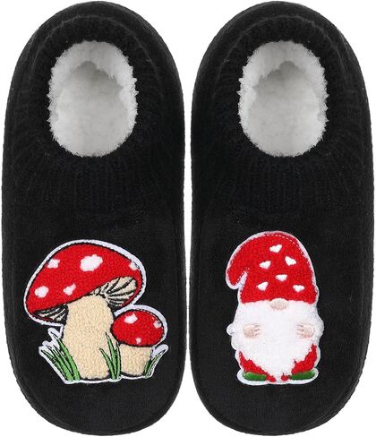 Zyzx Funny Slipper Scleps with Grippers Winter Winter Warm Slippers Slippers Cute Non Slip Hous in Kuwait