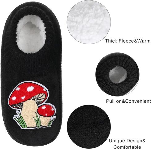 Zyzx Funny Slipper Scleps with Grippers Winter Winter Warm Slippers Slippers Cute Non Slip Hous in Kuwait