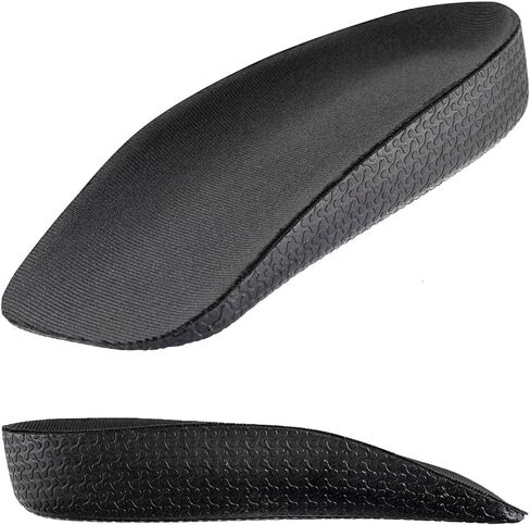 Height Increase Insoles for Men & Women (1 Inch) Half Shoe Lift Insert, Comfortable Instant Height Boost (M8-9.5/W9.5-11) in Kuwait