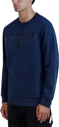 Karl Lagerfeld Paris Men's Long Sleeve Pullover Relaxed Fit Sweatshirt in Saudi Arabia