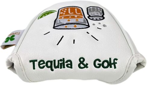 Foretra - إصدار محدود من غطاء رأس Tequila Putter ذو جودة عالية من جلد البولي يوريثان، إغلاق مغناطيسي لمضارب الشفرات in Saudi Arabia