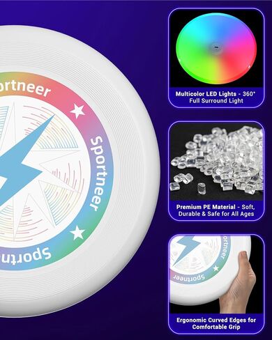 Sportneer Disc Golf Set, Disc Golf Starter Set of 3 with Putter Mid Range Driver Mini Disc Marker Include Discs Golf Bag for Men Women Adults Beginner Professional Backyard Camping Outdoor Game in Saudi Arabia