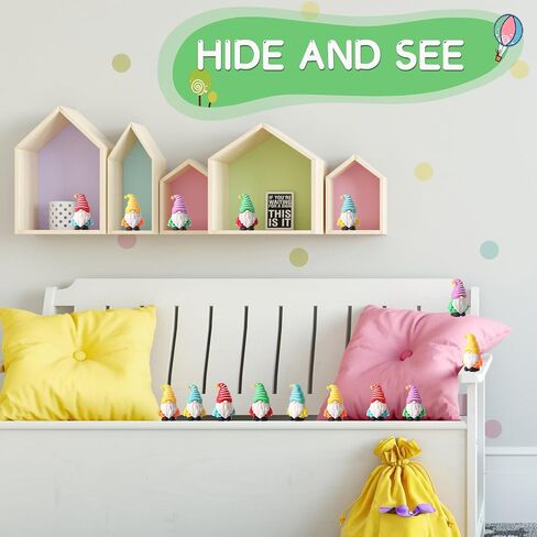60 pcs mini gnomes التماثيل الكميات المصغرة التماثيل جنوم التماثيل الهدايا الخيالية الصغيرة التماثيل التماثيل ملحقات الحديقة لصالح عيد الفصح لصالح المناظر الطبيعية إخفاء الفناء في الهواء الطلق (ألوان متعددة) in Saudi Arabia