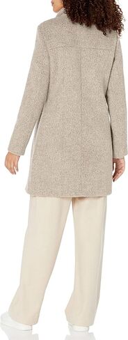 KENNETH COLE Women's Houndstooth Wool Blend Knit Coat in Saudi Arabia