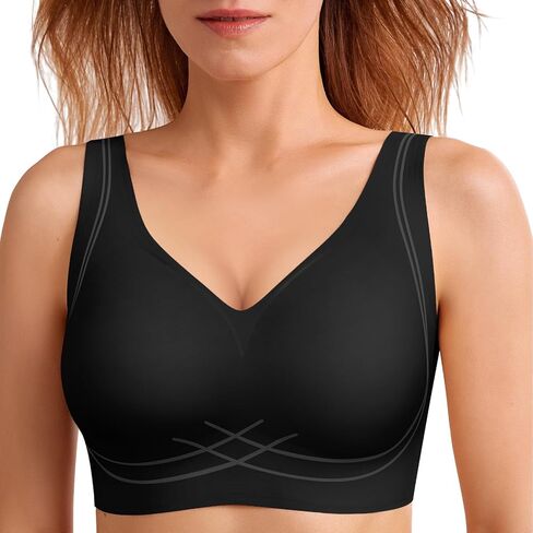 Push Up Bra for Women Wireless Bralettes No Underwire Seamless Tshirt Bras in Saudi Arabia