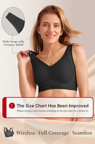 Push Up Bra for Women Wireless Bralettes No Underwire Seamless Tshirt Bras in Saudi Arabia