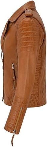 Womens Leather Jacket Classic Biker Style Lambskin Motorcycle Jacket for Ladies in Saudi Arabia