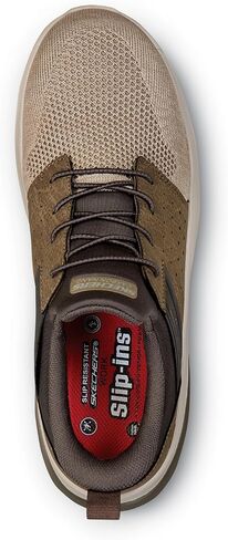 Skechers Hands Free-ins SK200367BLK Bryan ، Men's ، Comp eh Eh ، Slip Resistant ، Oxford ، Work Shoe in Kuwait