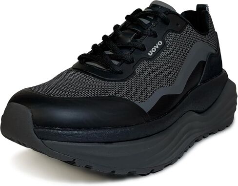 UOVO Flow Men’s Lightweight Sneaker – Everyday Performance Shoe with Breathable Knit Upper and Cloud-Like Cushioning in Kuwait