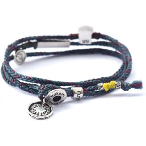 WAKAMI Earth Charm Bracelet | Handmade Women's Jewelry | Boho Bracelets for Women & Men | Trendy Beaded Bracelet Stack | Fair Trade | New Wakami Dream