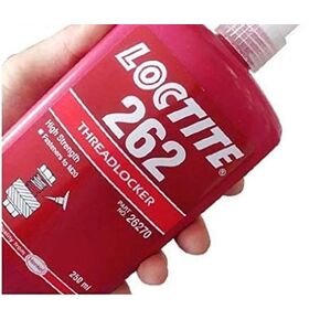 Loctite 262 Threadlocker Red Liquid 250 ml Bottle - 26241 [PRICE is per BOTTLE]