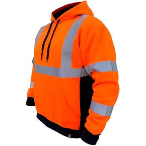 SafetyShirtz للرجال SS360 الأساسي نوع R & Type-O Hoodie السلامة العاكسة