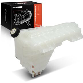 A-Premium Engine Coolant Overflow Recovery Reservoir Tank with Cap Compatible with International Harvester LT625 2017 2018 2019, Replaces# 3583605C3, 4062312C1