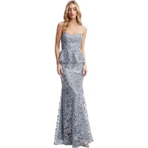 Dress the Population Women's Scarlett Mermaid Maxi Dress
