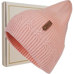 Bonnet tricoté en boîte Cadeau Pour Femme