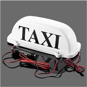 أسماك قرش بدس مضاءة علامة تاكسي CTAXI CAB LIGH
