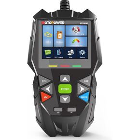 Motopower MP69041 OBD2 Code Reader Scanner Scanner Tool Reset ، إعادة تعيين EPB ، اختبار الأداء ، البيانات المباشرة ، التحديثات المؤيدة للتصميم والحياة (أداة التشخيص المهنية ، كبيرة)