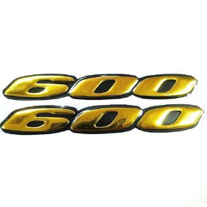 الذهب 3D شعار الشعار ملصق ملصق ملصق ملصق تلميع اللمعان رفع ما يصل مع سوزوكي GSXR 600 CBR600 RR VLX600 F5 F4I