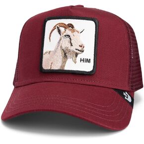 Goorin Bros. Core Combo Collection Trucker Hat for Men and Women, Burgundy (Himothy), One Size