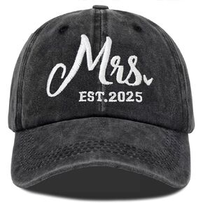 Mr and Mrs Hats for Wedding Gifts,Bridal Shower Gifts for Engagement for Newlyweds Couples Baseball Cap