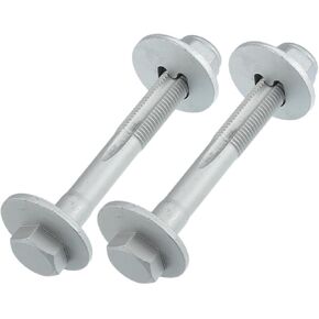 Camber Alignment Bolts Fit for Volkswagen SportWagen Jetta Beetle Passat 2005-2021, Upper Rear Suspension Eccentric Alignment Camber Bolt Replace 1K0501387D 2 Set