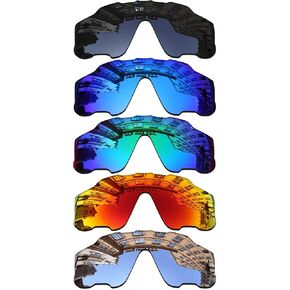 Vonxyz Set of 5 Lenses Replacement for Oakley Jaw-breaker OO9290 Sunglass Combo Pack