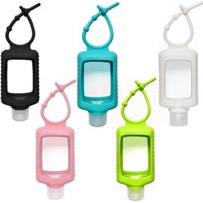 5 Packs Each 60ml leak proof empty squeeze bottle, cleaning, hand sanitiser empty bottles suitable for children and adult party favours Suitable for all people!