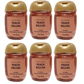 Peach Bellini 6-Pack Pocket Hand Sanitizers by Bath + Body Works/White Barn