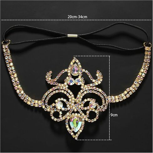 Sexy Rhinestone Leg Body Jewelry,Adjustable Elastic Band Crystal Leg Thigh Chain Bikini Party Crystal Thigh Chain Accessory Jewelry for Women in Saudi Arabia