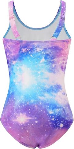 Akokvlar Girl One Piece Swimsuit Rainbow Mermaid Bathing Suit Floral Swimwear in Kuwait