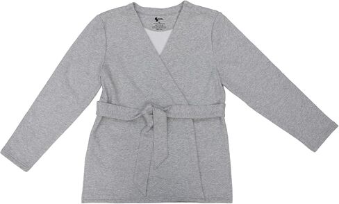 Adult Chemo Post-Surgery Chest Access Fleece Wrap Top in Kuwait