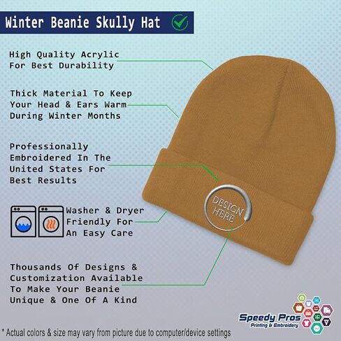 Custom Beanies for Men Gator Florida Swamp Embroidery Winter Hats for Women Acrylic Skull Cap 1 Size in Saudi Arabia