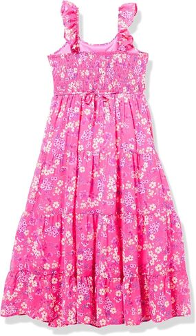 Speechless Girls' Flutter Sleeve Chiffon Maxi Dress in Saudi Arabia