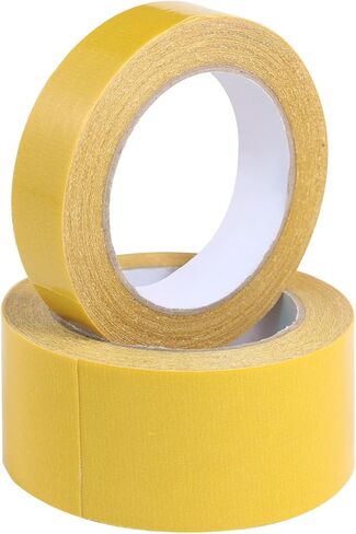 Double Sided Fabric Tape Heavy Duty Mounting Tape 0.79" x 66FT Resistente Clear Super Sticky Body Tape with Fiberglass Mesh High Tack Strong Adhesive for Fashion Clothes Carpet Arts in Saudi Arabia