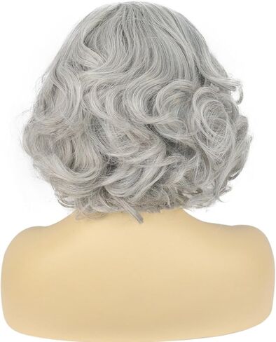 Colonial Women Halloween Victorian Cosplay Costume Wigs Vintage Beehive Girls(Platinum Blonde) in Saudi Arabia